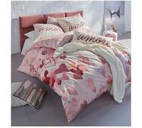 Linge de lit pur coton - helline home - quartz rose QUARTZ ROSE 1