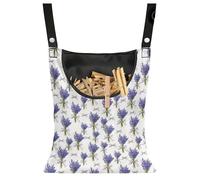 Linge de maison SIESTE SOUS UN OLIVIER. Sac Pinces à Linges. Panier pour Pinces à Linge à Suspendre. Grande capacité Jusqu'à 100 Epingles à Linge.Resistant et Imperméable.pour Intérieur et Extérieur