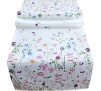Linge de table avec impression prairie fleurie 40 x 140 cm