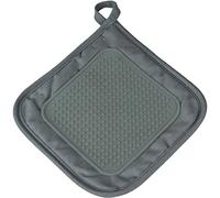 Douceur d'Intérieur Manique Cuistot Linge Décor 1790109 antidérapante Silicone Anthracite 19x19 cm