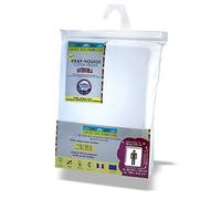 Linge des Familles - Drap Housse Jersey Extensible - Adapté pour lit 1 Personne 90x190 cm à 100x200 cm - Coloris Blanc