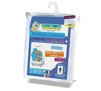 Linge des Familles - Protège Matelas 120x190 cm - Imperméable & Respirant - Alèse Souple & Silencieuse - Bonnet 30 cm Elastiqué - Label Oeko-TEX® Standard 100 - Made in Europe