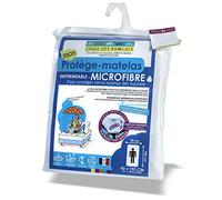 Linge des Familles - Protège Matelas Imperméable 90x190/200 cm - Alèse Incontinence, Pipi au Lit, Règles - Absorbante - Sèche Rapidement - Label Oeko-TEX® Standard 100 - Made in Europe