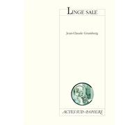Jean-Claude Grumberg – Linge sale – Broché