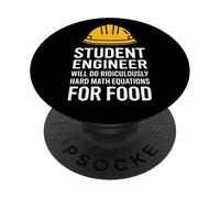 L'ingénieur étudiant fera des mathématiques ridiculement dures pour la Nourriture PopSockets PopGrip Adhésif