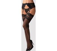 Lingerie-810-STO-1 bas noirs L/XL