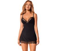 Lingerie-Bella Rou chemise et string XL/2XL