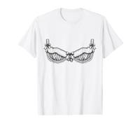 Lingerie de Noël Soutien-Gorge Graphique Fourrure de Père Noël Sexy Corset Vacances T-Shirt Graphique avec Valeur