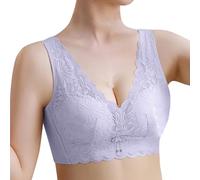 Lingerie Femme Dentelle, Soutien Gorge sans Armature Femme Sexy Push Up Doux Confortable Respirante Brassière Chic Et Élégants Beau dans Le Dos Léger Fin Coupe Ajustée Charme Tempérament Bra