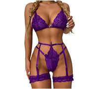 Lingerie Femme Sexy Ensemble - Nuisette Femme Sexy Hot String Femme Sexy Chic Moulante Transparente Femme Sensuelle Chic Night Wear Sleepwear Lingerie Femme Dentelle