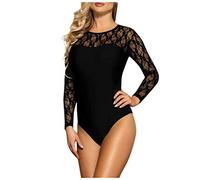 Lingerie Femme Sexy Haut Sexy Femme Cou Mesh Justaucorps Body Piece Nightwear Women Sleepwear Lingerie One O Ensemble Feminin Chic Hot