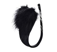 Lingerie Femme Tenue Sexy Femme Coquine Hot Pute sous-vêtements sans Trace Sexy Entrejambe Femmes G-Strings Lingerie Menottes Sexy Femme Coquine Vêtements Femme Chic (Black, One Size)