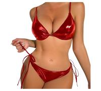 Lingerie Sexy Femme Coquine Hot Pute Ensemble Feminin String Blanc Érotique Body Haut Combinaison De Culotte Tenu Comestible Tenue Hard Provoquant Soutien Gorge Ouvert Tanga Latex
