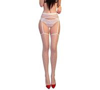 Lingerie Sexy Femme - Lingerie Intime audacieuse avec Bas résille vêtement Polyvalent pour Toutes Saisons idéal pour Les Nuits et renforcer la Confiance