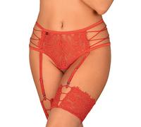 Porte-Jarretelles Ouvert Rediosa Rouge