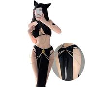 Lingerie sexy pour cosplay, costume de Cléopâtre égyptien, costume d'Halloween de princesse Leia robe esclave