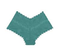 Lingerie Sous-vêtements Col V Doux Femmes Hipster Slips Sous-vêtements Lady Sous-vêtements Chemin Sous-vêtements, vert, XL
