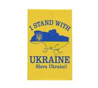 Linges à vaisselle et torchons de cuisine imprimés Ukraine Suppor 41 × 66 cm, doux, très absorbants et durables
