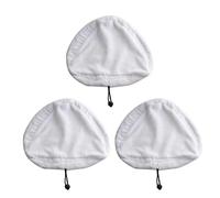 Lingette de rechange en microfibre lavable et réutilisable for balai vapeur, compatible avec les balais H2O X5(3pcs)