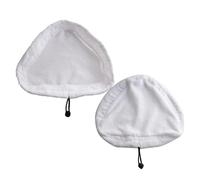 Lingette de rechange en microfibre lavable et réutilisable for balai vapeur, compatible avec les balais H2O X5(2PCS)