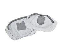 Lingette de rechange en microfibre pour Bissell 1132 1252, 2 pièces chiffon de serpillière humide à forte absorption d'eau, lavable pour nettoyage de sols