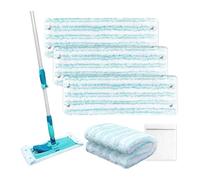 Lingette De Rechange For Balai À Franges, Compatible Avec Leifheit Clean Twist M Micro Duo, Lingette De Nettoyage En Microfibre De 42 Cm(3 PCS)