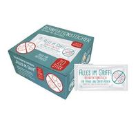 Lingette désinfectante 'Alles im Griff', boîte de 20