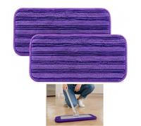 Lingette Lavable en Microfibre Compatible Swiffer WetJet, Multi-Surfaces, réutilisable