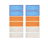 Lingette Lavable For Balai Serpillière, Compatible Avec Les Aspirateurs Robots Braava Jet 240, 241, 245 Et 250. Pièces Détachées For Balai Serpillière Humide Et Sèche.(12 pcs)