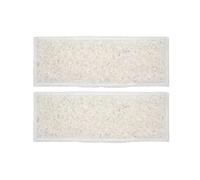 Lingette Lavable For Balai Serpillière, Compatible Avec Les Aspirateurs Robots Braava Jet 240, 241, 245 Et 250. Pièces Détachées For Balai Serpillière Humide Et Sèche.(2 pcs white)