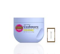 Lingette nettoyante avec beurre corporel à l'huile fouettée à la vanille et au cachemire eos - Beurre corporel parfumé pour femme, hydratation profonde, non gras, 300 ml Luxpaks