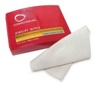Lingette nettoyante - Connoisseurs - pour bijoux en or et argent - boîte de 25 lingettes - sans rayures