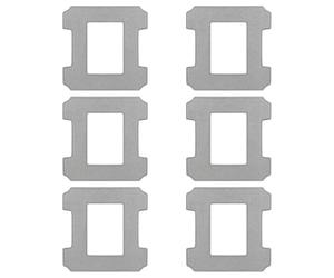 Lingette pour Ecovacs Winbot W1/W1 Pro/W2/W2 Pro/W2 Omni [Lot 6] Serpillère lavable réutilisable Phonillico®