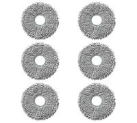 Lingette pour Roborock Qrevo/S/Pro/MaxV/Master/Plus/Curv/Edge/QR/Saros 10R/Z70 [Lot 6] Serpillère lavable réutilisable Phonillico®