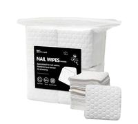 Lingettes à ongles - Tampons de dissolvant en coton non tissé, design ultra absorbant avec lisse, soin des ongles jetables indispensables | Dissolvant fiable pour les femmes, la maison, les