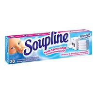 Lingettes adoucissantes Soupline Grand Air sèche-linge, 4 x 20 feuilles