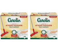 Lingettes Attrape Poussière X40 (Lot De 2)