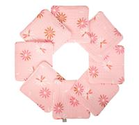 Lingettes bébé lavables 8 pièces rosella imprimé floral, rose TU