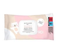 Lingettes bébé nettoyantes visages et corps x90