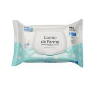 Lingettes change Fresh&Natural x70 Fibre d'origine végétale capot refermable