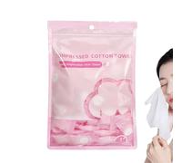 Lingettes Comprimées | Cent Pieces Individuellement Emballées Épaisse Absorbante | Serviette De Bains Pour Voyage Camping | Pour Dortoir Bureau Gym Randonnée Sports