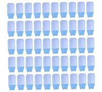 Lingettes de blanchiment des dents, lingettes de nettoyage des dents Brosse orale vers le bas du doigt l'outil soins hygiène 50pcs, nettoyant dentaire