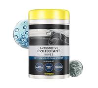 Lingettes de Nettoyage Auto - 40 Unités Fournitures De Nettoyage Rapide - Nettoyant Intérieur Voiture - Pour la Voiture le Cabriolet Sous le Siège le Toit le Plafond le Tableau le Pneu la Peinture