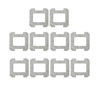 Lingettes De Nettoyage Compatibles avec Le Robot Nettoyeur De Vitres Ecovacs WINBOT W1/W1PRO, Accessoires Lavables for Balais, Pièces De Nettoyage, Appareils Électroménagers(10PCS)
