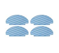 Lingettes De Nettoyage Compatibles Avec Les Aspirateurs Ecovacs, Deebot, Ozmo T8, AIVI T8 Max, N8 Pro Plus/N8 Pro Et T9 ; Lingettes Lavables En Superfibre.(4pc)