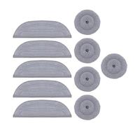 Lingettes De Nettoyage Compatibles Avec Roborock S8 Maxv Ultra/S8 Max Ultra Accessoires Et Pièces De Rechange For Aspirateurs Robots. Lingettes De Nettoyage Rag Edge.(S5B5)