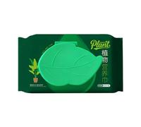 Lingettes de nettoyage des - Lot de 50 lingettes botaniques rafraîchissantes pour le feuillage d'intérieur, éclaircissantes pour l'extérieur - Feuilles non tissées nourrissantes | Appartements