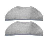 Lingettes de nettoyage for aspirateur robot, compatibles avec Xiaomi S40C E101, accessoires et pièces de rechange for aspirateur robot(2PCS Mop Cloth)