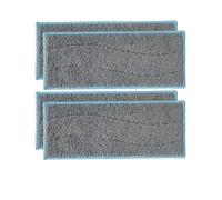 Lingettes De Nettoyage Humides, Compatibles Avec L'aspirateur Robot Braava, Jet M6, Chiffons Lavables, Tampons, Accessoires De Remplacement(4pcs)