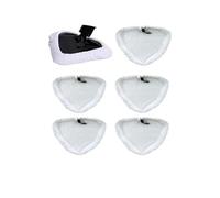 Lingettes De Nettoyage Lavables Et Réutilisables, Compatibles Avec Les Aspirateurs À Main Steamboy, X5 H2O H20 S302 S001 SKG, En Microfibre Et Vapeur.(6pcs)